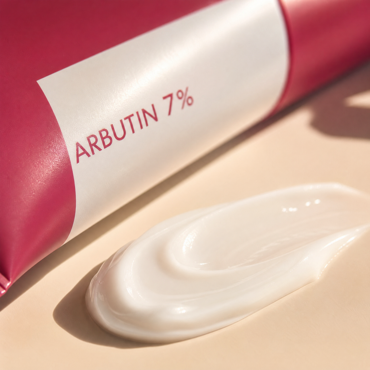 Brightening cream texture swatch